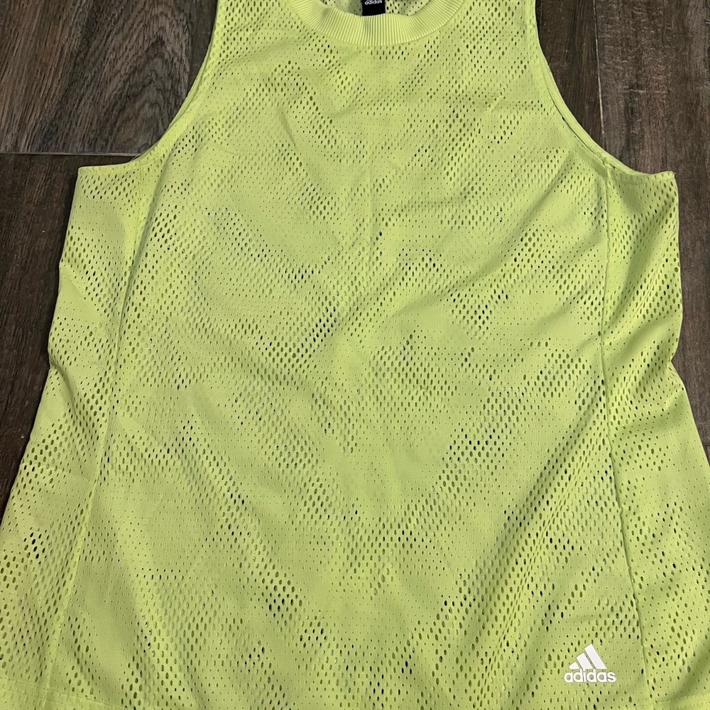 Adidas sleeveless mesh tank